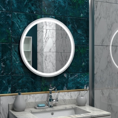 Зеркало c LED подсветкой Континент Style White LED 60x60 фотография