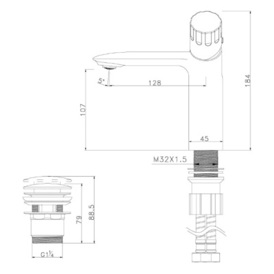 Смеситель для умывальника Lemark Wing LM5306C фотография