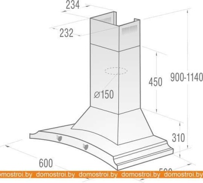 Вытяжка Gorenje DK63MCLB фотография