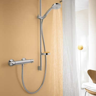 Душевая стойка Hansgrohe Croma 100 Multi/Unica’C [27774000] фотография