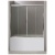 Шторка для ванной BelBagno UNO-VF-2-150/145-P-Cr стекло шиншилла 150x145 фотография Шторка для ванной BelBagno UNO-VF-2-150/145-P-Cr стекло шиншилла 150x145 фотография