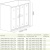 Душевая дверь GoodDooor LATTE WTW-TD-160-C-WE 160x185 прозрачные стекла фотография