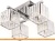 Потолочная люстра Ambrella light Traditional TR5213/4 CH/CL фотография