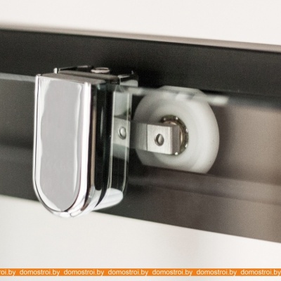 Душевой уголок Roth Exclusive Line ECR2N/90 R55 90x90 (черный/прозрачное) фотография