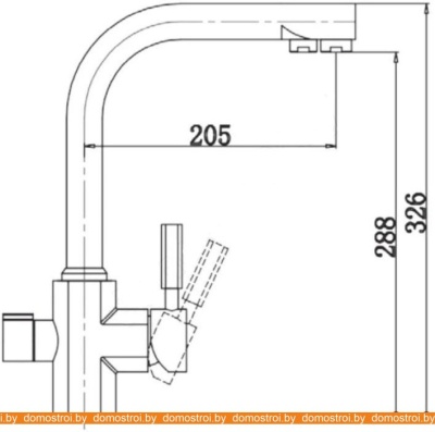 Смеситель Kaiser Decor 40144-16 (песочный) фотография