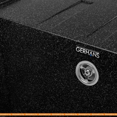 Кухонная мойка Gerhans B15 (черный) фотография