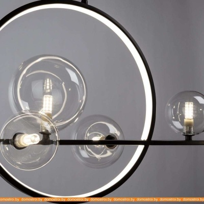 Подвесная люстра Arte Lamp Saturn A7791SP-59BK фотография