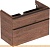 Тумба под умывальник Geberit Smyle Square 90 500.354.JR.1 (темный орех) картинка