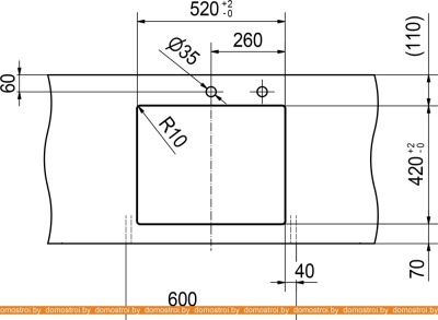 Кухонная мойка Franke Kubus 2 KNG 110-52 125.0512.502 (графит) фотография