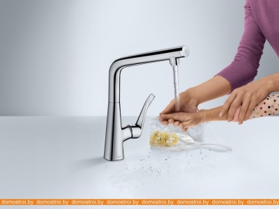 Смеситель Hansgrohe Metris Select 14883000 фотография