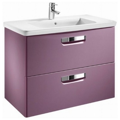 Тумба под умывальник Roca The Gap 70 ZRU9302741 фиолетовая фотография