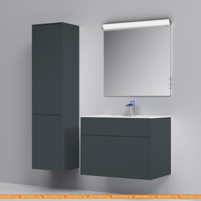 Тумба под умывальник AM.PM Inspire 2.0 80 M50AFHX0803GM (графит) фотография