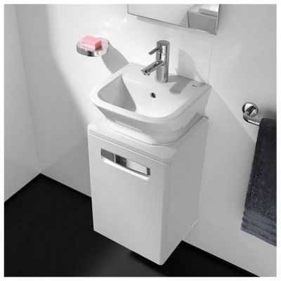 Тумба под умывальник Roca The Gap 45 ZRU9302735 белая фотография
