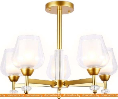 Подвесная люстра Ambrella light Traditional TR3154/5 GD/CL фотография