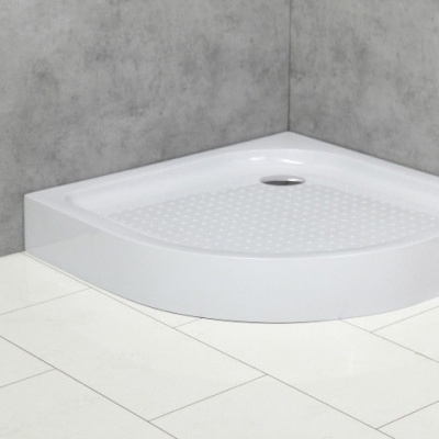 Акриловый поддон BelBagno TRAY-BB-R 95x95 фотография