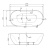 Акриловая ванна BelBagno BB28 179.5x85.5 фотография