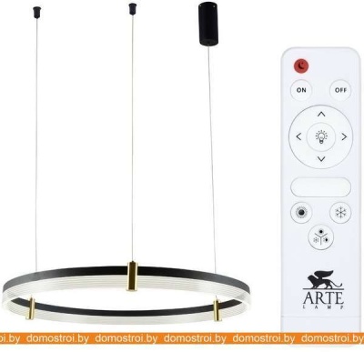 Подвесная люстра Arte Lamp Mercury A2183SP-1BK фотография