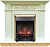 Комплект камина Smolcom Verona STD-ASP с RealFlame Fobos-S Lux BR (белый дуб) картинка