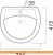 Умывальник Sanita Luxe Аттика 48 ATC46SAWB01+ATCSAPD01 фотография