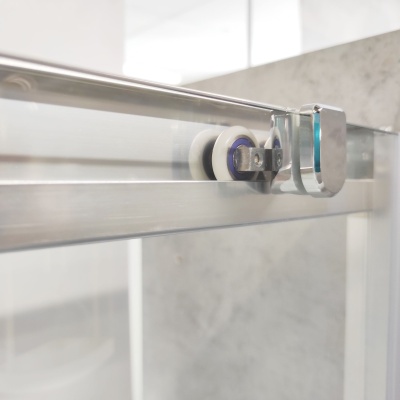 Душевой уголок GoodDoor NEO CR-90-C-CH 90x90 стекла прозрачные (без поддона) фотография