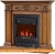 Комплект камина Smolcom Verona STD-ASP с Royal Flame Aspen Black (дуб антик) картинка