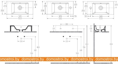 Умывальник Isvea Sistema Z 51 10SF50050 (белый) фотография