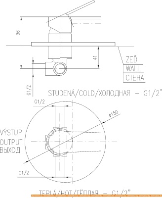 Смеситель Slezak RAV Colorado CO183LCMATC фотография