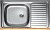 Кухонная мойка Kromevye EC 216 D картинка