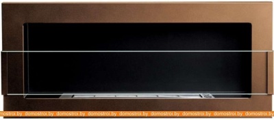 Биокамин BiokominkiGMT 900x400 (бронзовый, со стеклом) фотография