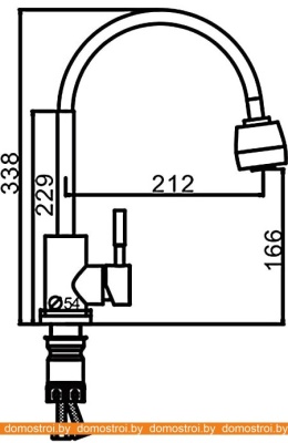 Смеситель FRAP F44899-1 фотография