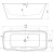 Акриловая ванна Aquanet Joy 170x78 фотография