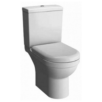 Напольный унитаз Vitra S50 Rim-ex Open-back 9797B003-7203 c бачком и сиденьем фотография