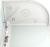 Душевая кабина Domani-Spa Delight 128 high L 120x80 (прозрачное стекло / розовые стенки) с крышей с гидромассажем фотография