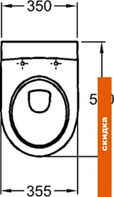 Унитаз Keramag iCon 204060000 фотография