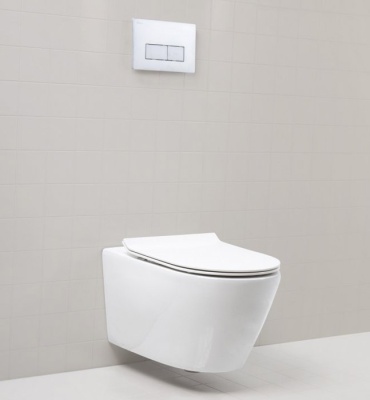 Подвесной унитаз BelBagno Amara [BB8296CH + BB2002SC] с сиденьем фотография