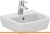 Умывальник Ideal Standard Tempo 40x36 T056701 фотография Умывальник Ideal Standard Tempo 40x36 T056701 фотография