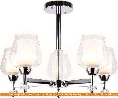 Подвесная люстра Ambrella light Traditional TR3151/5 CH/CL фотография
