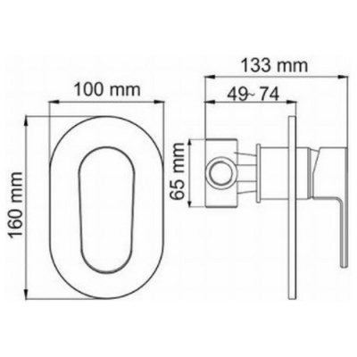 Смеситель WasserKraft Donau 5351 фотография