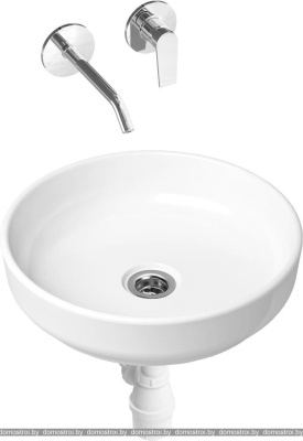 Умывальник Lavinia Boho Bathroom 21510140 (раковина, Смеситель, Сифон) фотография