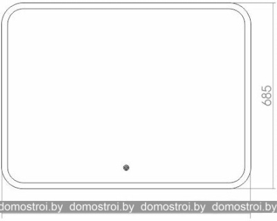 Зеркало Silver Mirrors Стив 91.5х68.5 ФР-00000843 фотография