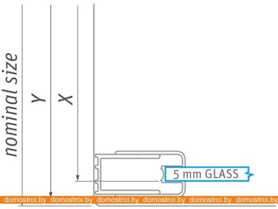 Душевой уголок Roth Lega Lift line LZR2/80x80 (хром/прозрачное) фотография
