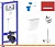 Унитаз Lavinia Boho Relfix One Rimless 9 в 1 75110325 (красный стекло) картинка