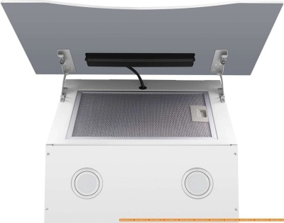 Вытяжка HOMSair Teffi 60 Glass (белый) фотография