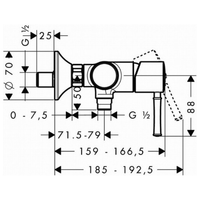 Смеситель Hansgrohe Talis Classic 14161000 фотография