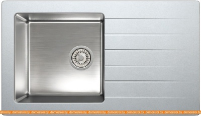 Кухонная мойка Tolero Twist TTS-860 (серый металлик 001) фотография