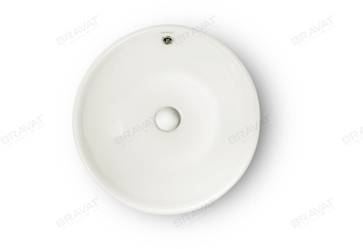 Умывальник накладной Bravat C22283W-ENG фотография