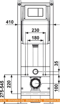 Система инсталляции Berges Wasserhaus Atom 040333 (белый) фотография