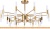 Люстра Arte Lamp Ramona A7410PL-40PB фотография Люстра Arte Lamp Ramona A7410PL-40PB фотография