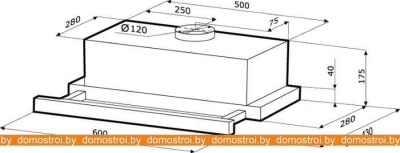 Вытяжка Krona Kamilla Sensor 600 White Glass фотография