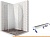 Душевой уголок Ambassador Set 12011111R-ST3 картинка